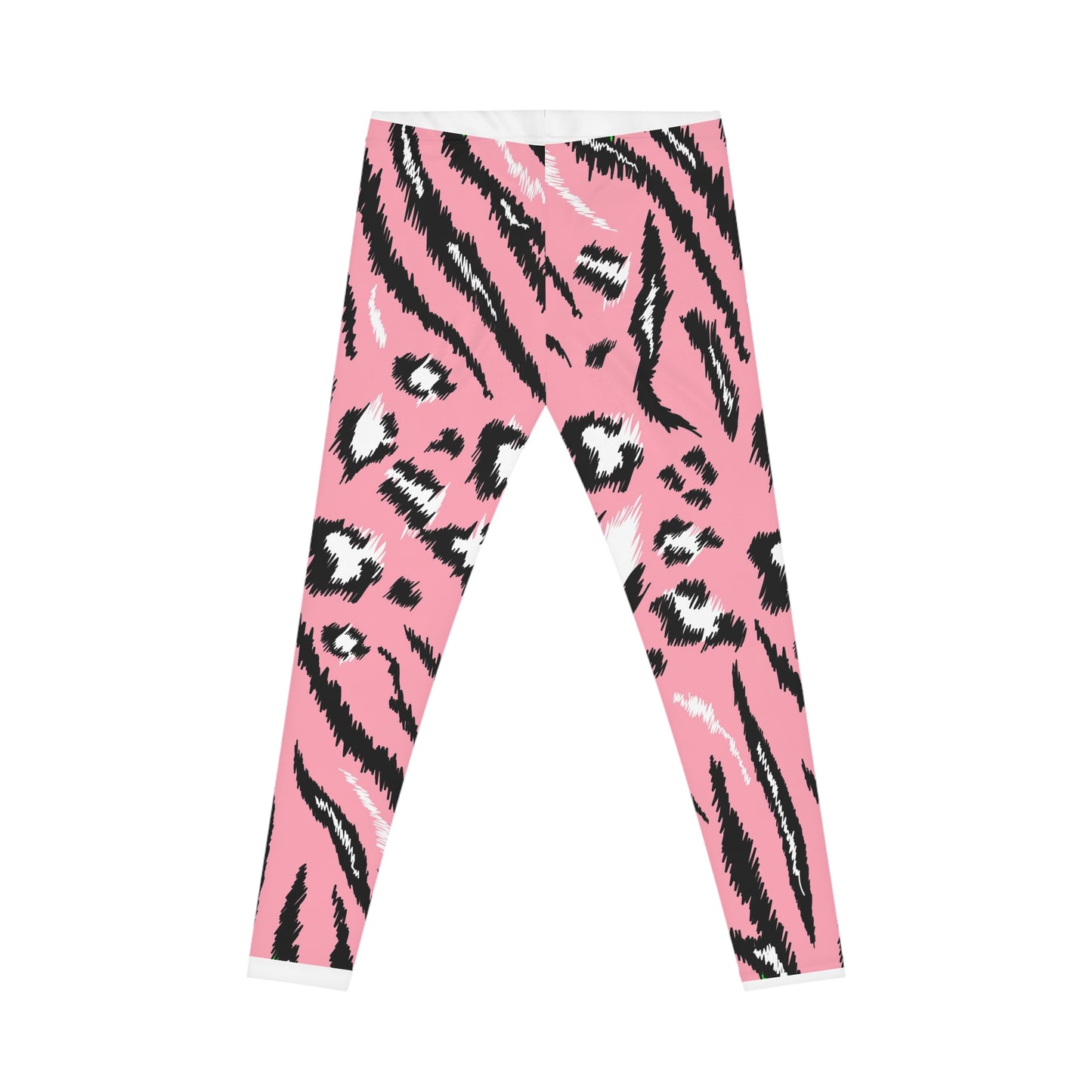 Pink Leopard Print Leggings