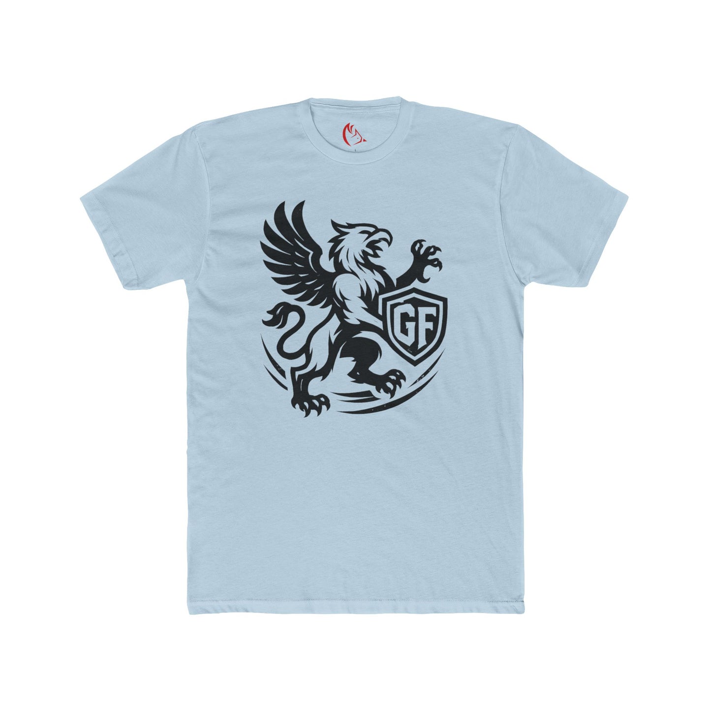 Cotton Crew Tee with Design