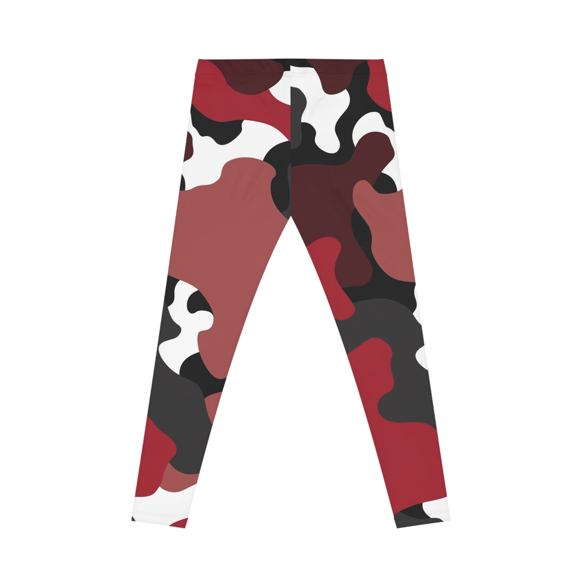 Red & Black Camo Women's Leggings