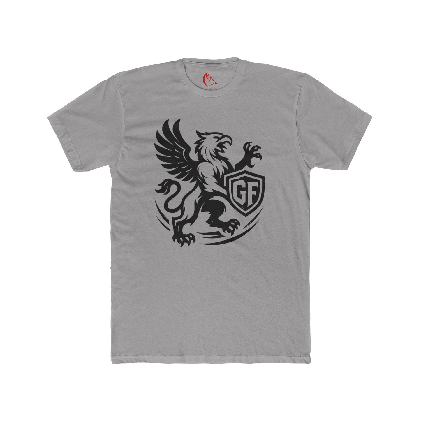 Cotton Crew Tee with Design