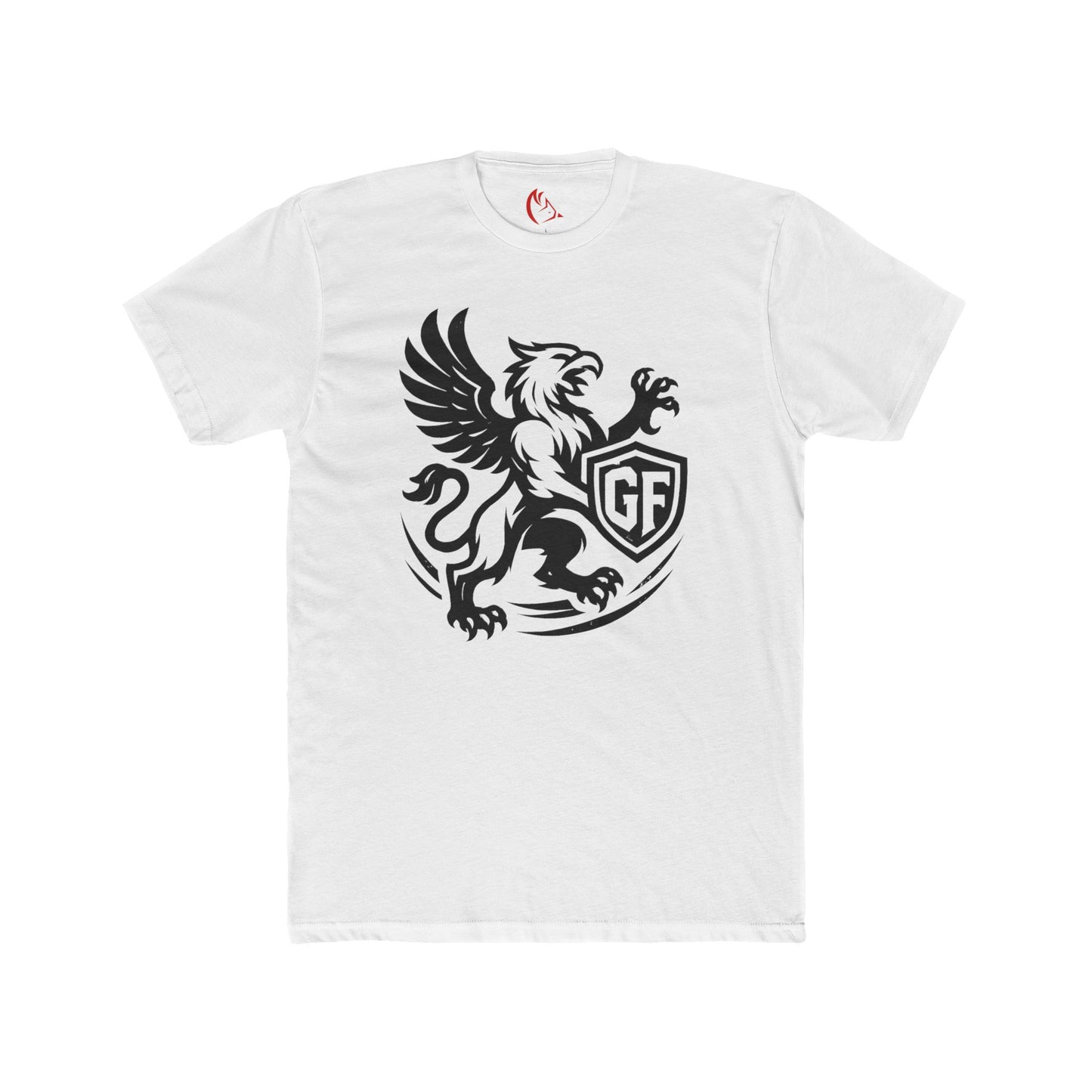 Cotton Crew Tee with Design