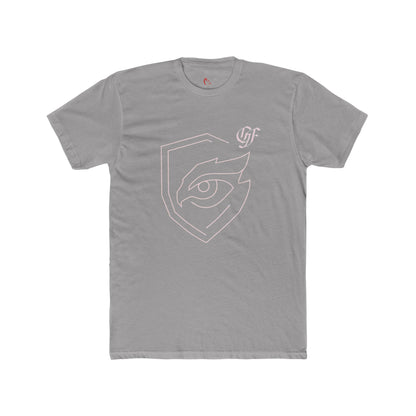 Minimalist Eye Shield T‑Shirt — Subtle Graphic Crew Tee